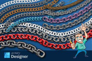 适用于 Affinity Designer矢量画笔21 Vector Brushes for Affinity Designer