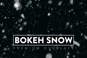 50 Bokeh Snow Overlay