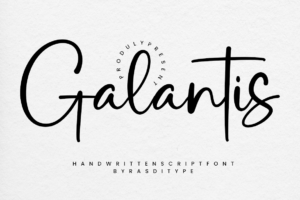 Galantis Fonts