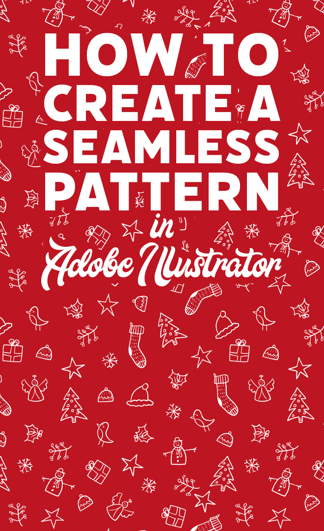 如何在 Adob​​e Illustrator 中创建无缝图案