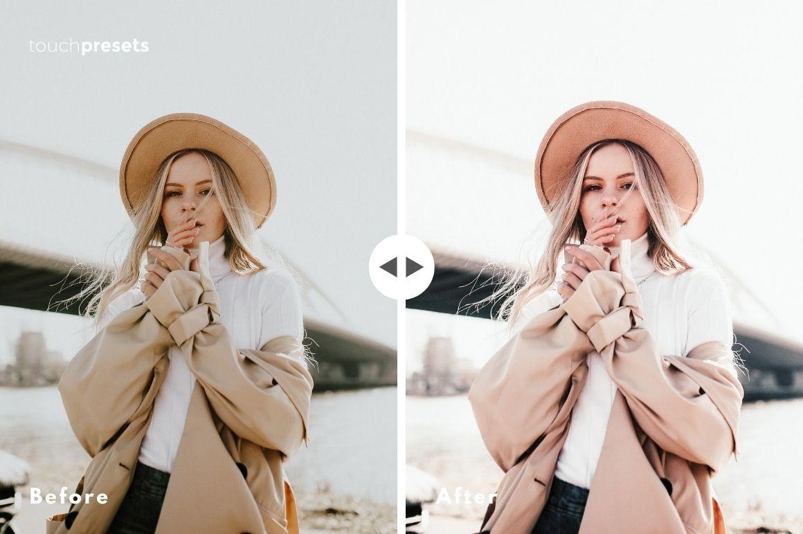 14 个 Lightroom 预设 - 明亮的波西米亚风手机版预设 Dng 预设 Xmp 预设插图3