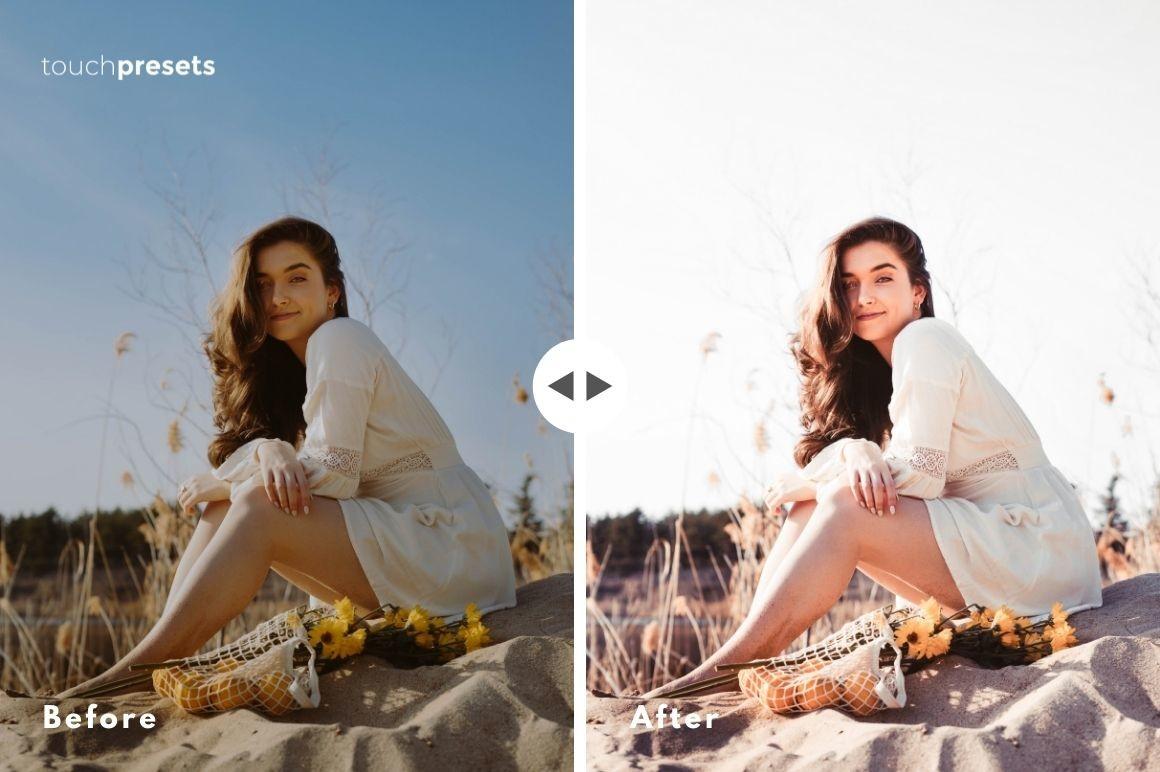 14 个 Lightroom 预设 - 明亮的波西米亚风手机版预设 Dng 预设 Xmp 预设插图7