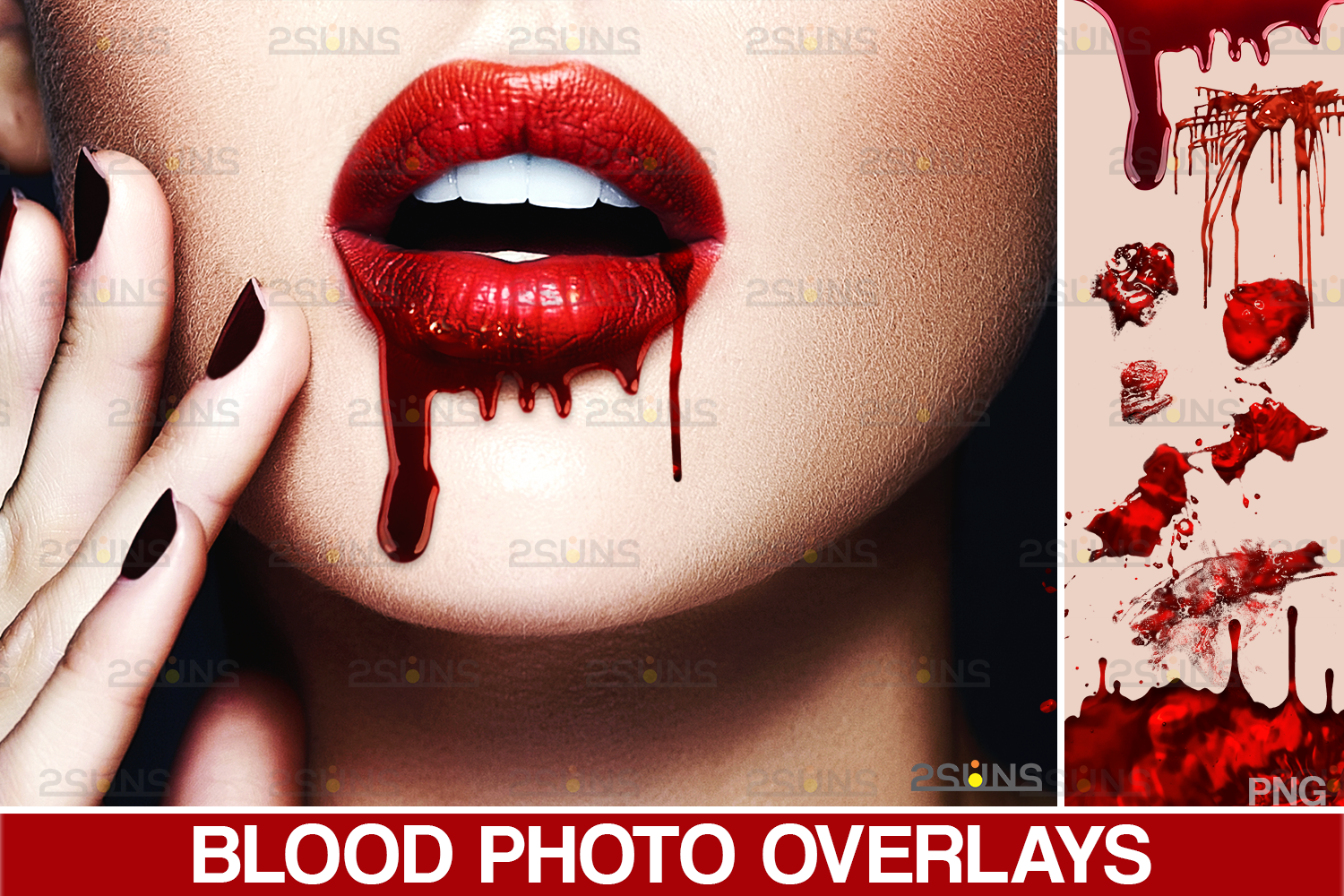 血溅 Photoshop 叠加 血 PNG 血剪贴画