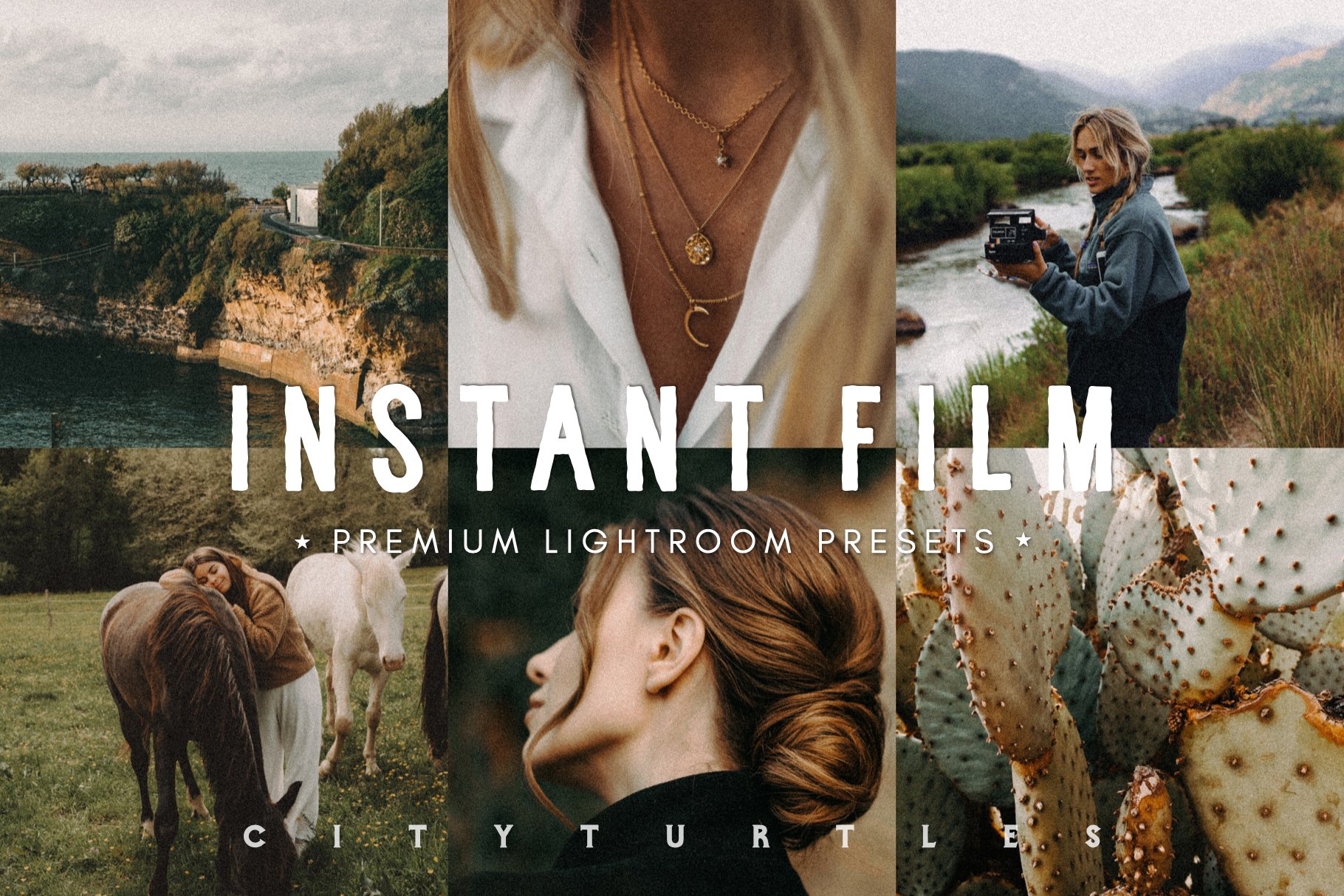 INSTANT FILM 复古 Lightroom 预设电影胶片感LR预设插图