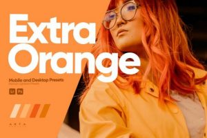 ARTA – Lightroom橙色预设博主旅行人像摄影DNG 手机lr预设下载