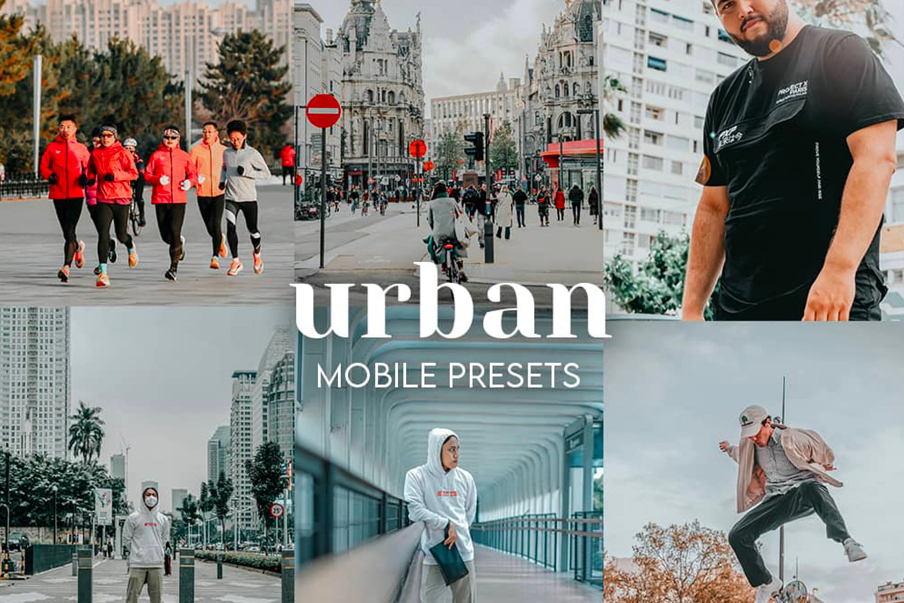 INS博主城市lightroom预设 vsco 预设Urban Lightroom 移动预设插图