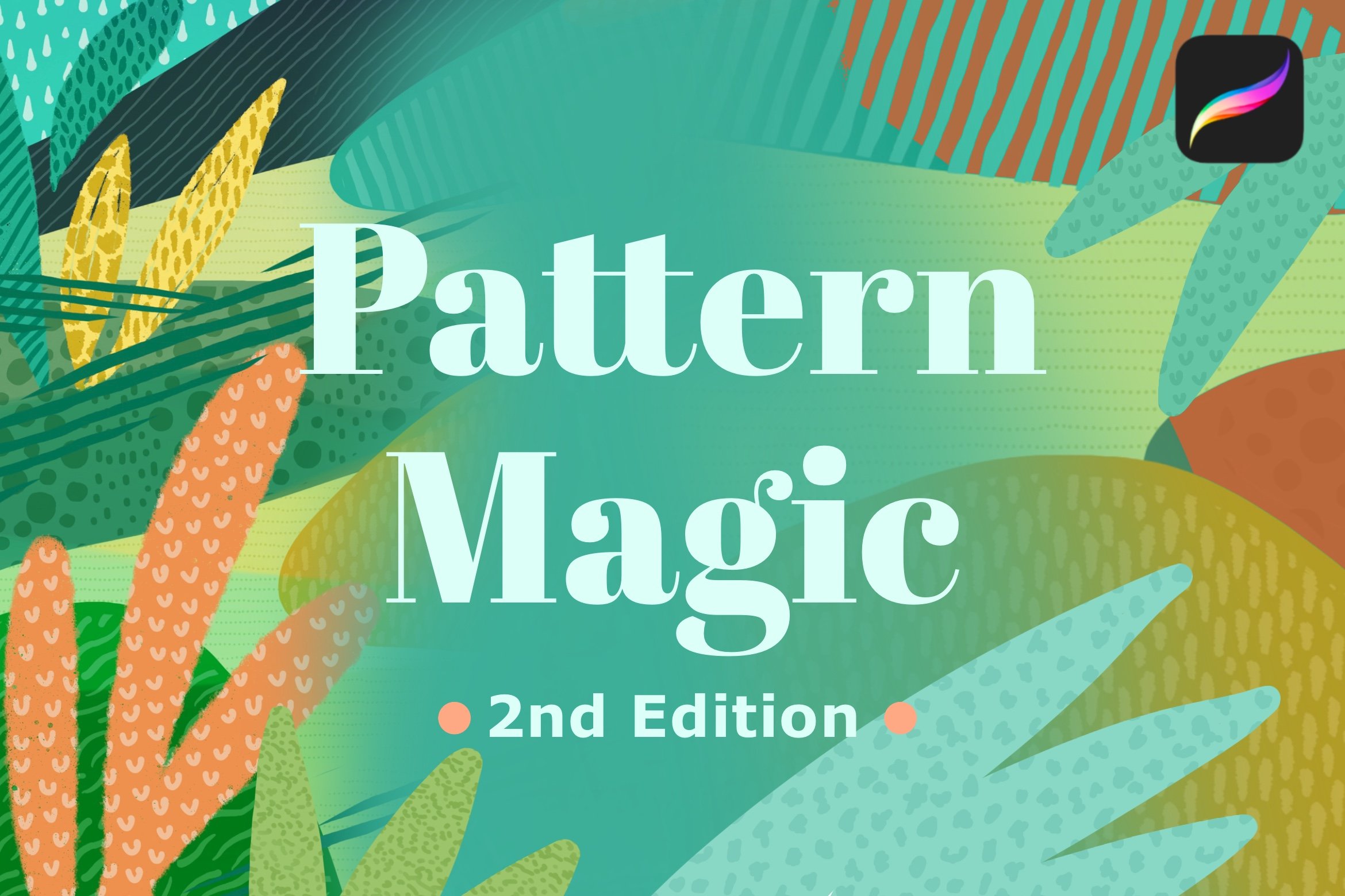 Pattern Magic 2 Procreate 图案画笔插图