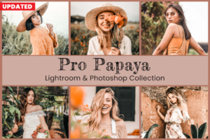 14 Pro Papaya 桌面和移动 Lightroom预设绿色预设 摄影预设Desktop & Mobile Lightroom