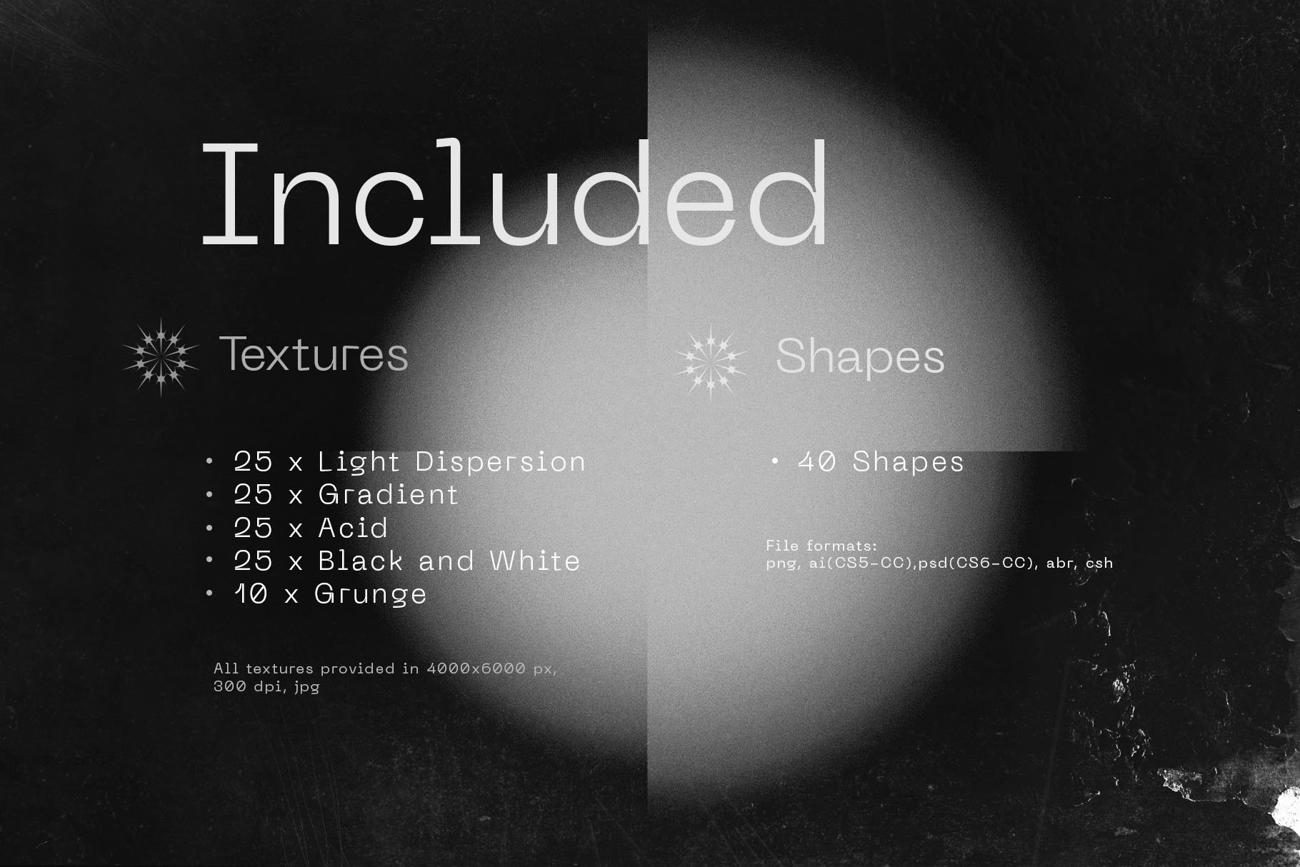 抽象炫彩全息镭射液体渐变粗糙划痕纹理背景图案PS工具包 Grafica - Textures, Shapes插图1