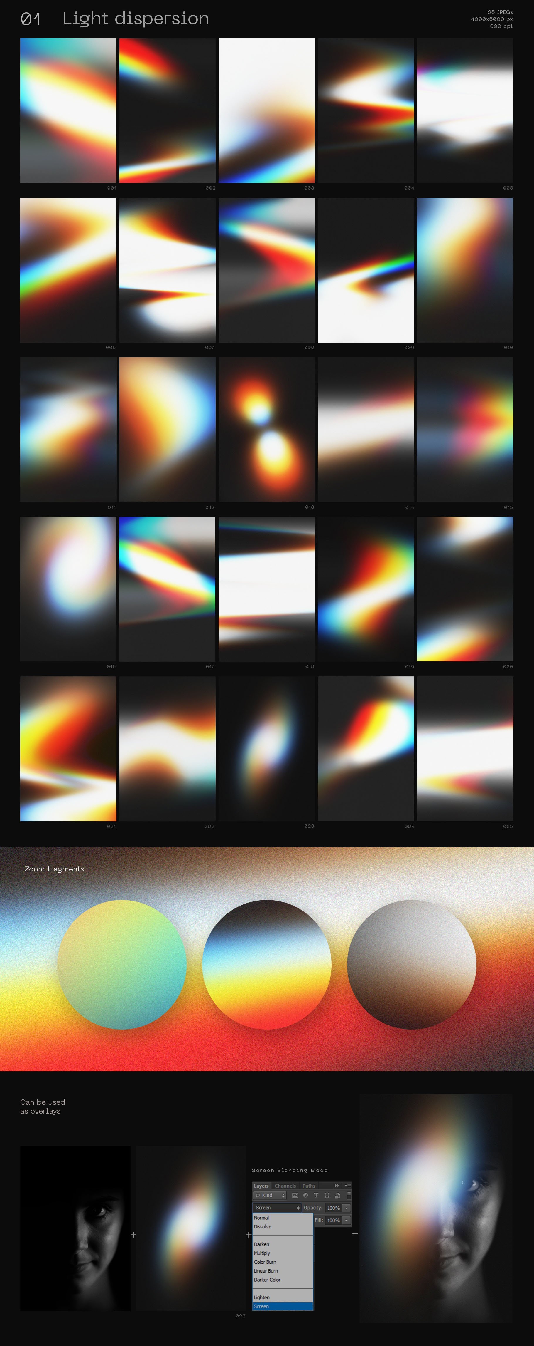 抽象炫彩全息镭射液体渐变粗糙划痕纹理背景图案PS工具包 Grafica - Textures, Shapes插图10