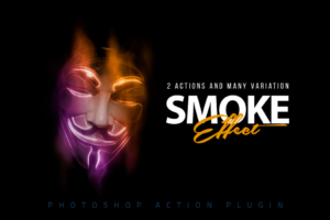 烟雾效果 Photoshop 动作
