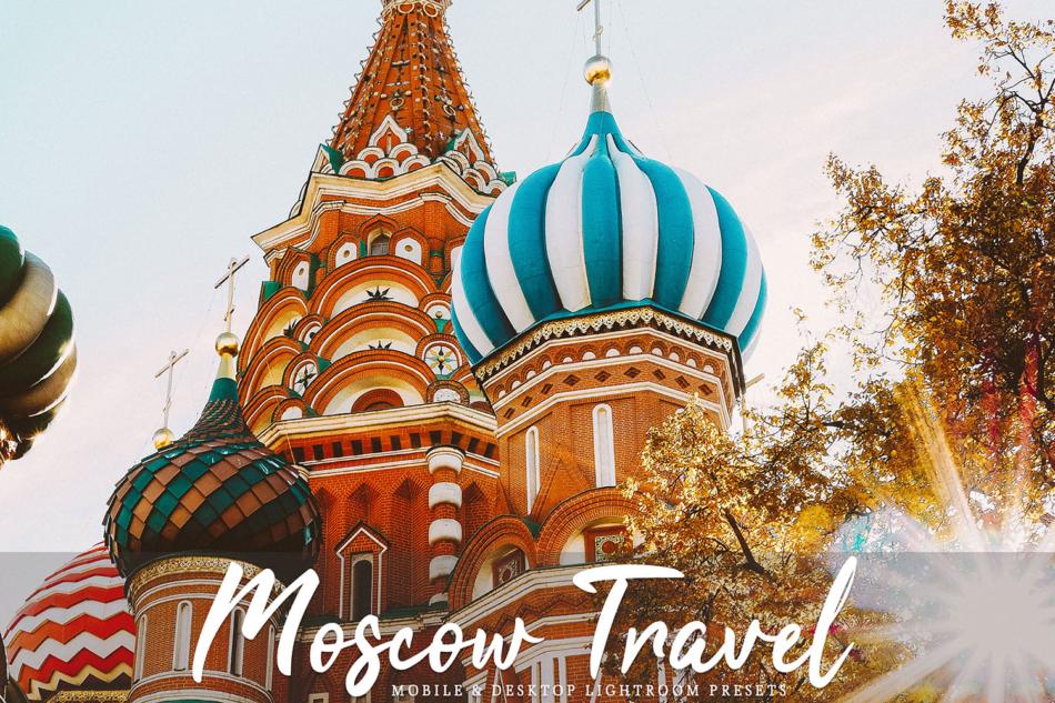 ins博主莫斯科旅游预设手机版app移动预设 电脑版Lightroom预设