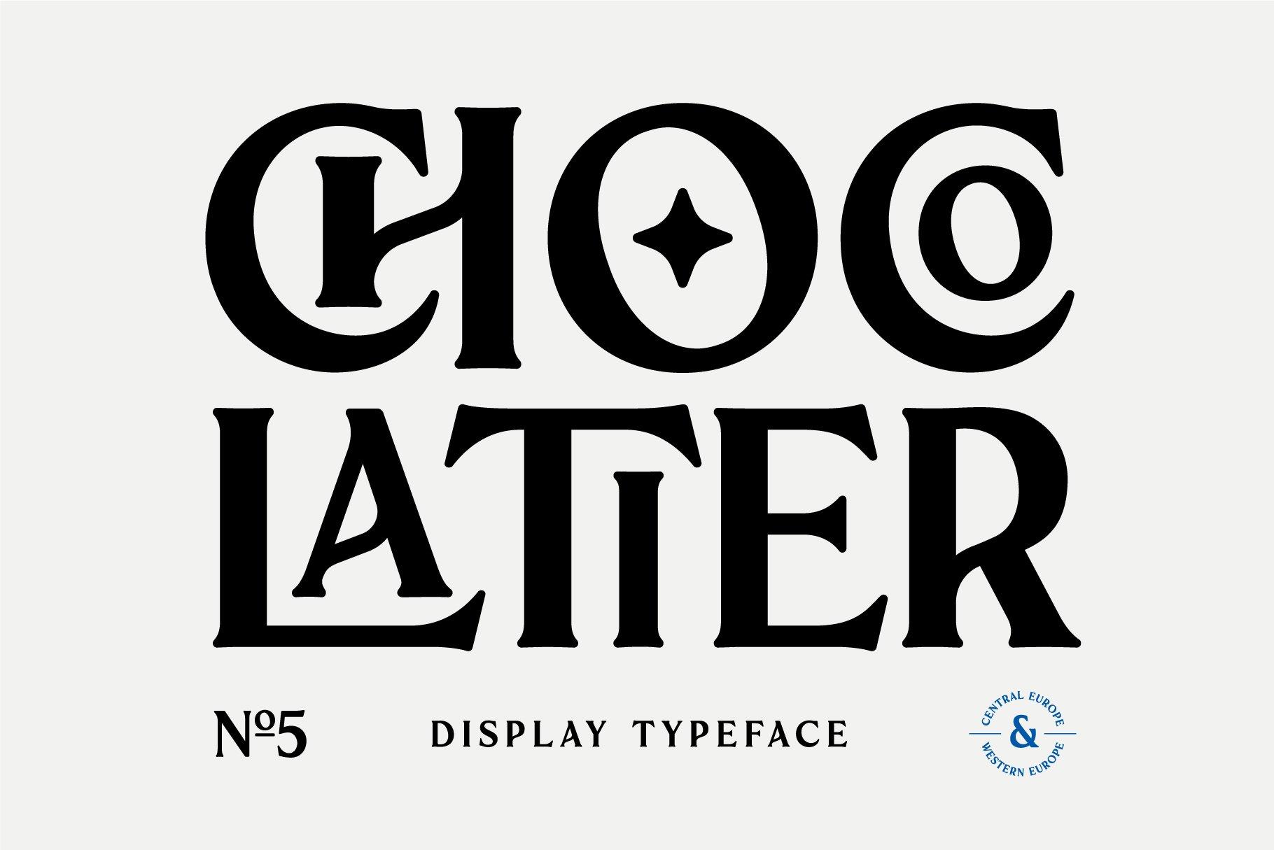 Chocolatier - 显示字体插图