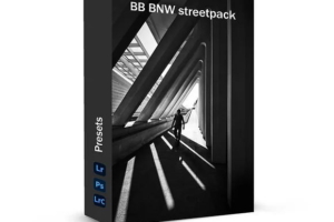风景预设包黑色调lr预设BennyBulke BNW streetpack Presets