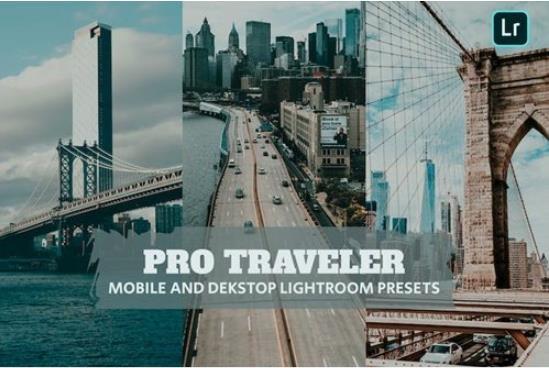 Pro Traveler Lightroom 预设桌面和移动 NM4364V