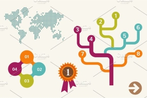 信息图表元素Infographic elements -amp; icons 1 #6841