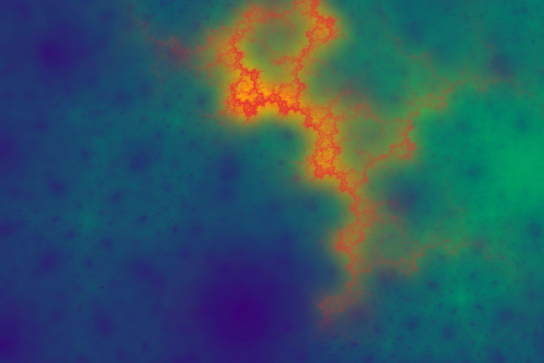 PS笔刷修图画笔分形灰尘邮票画笔Fractal Dust Stamp Brushes插图3