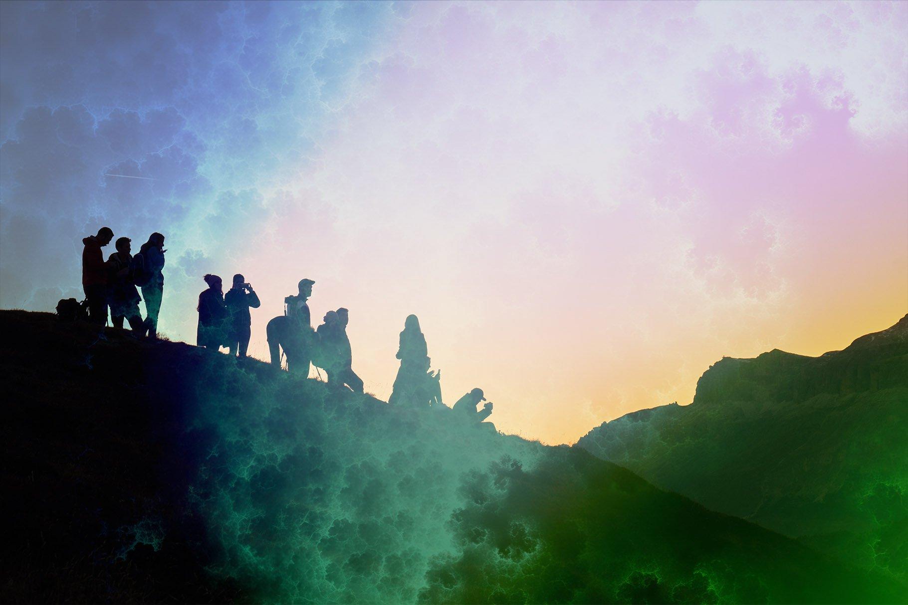 PS笔刷修图画笔分形灰尘邮票画笔Fractal Dust Stamp Brushes插图4