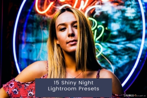 城市夜景风光人像Lightroom预设 15 Shiny Night Lightroom Presets