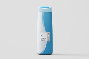 高级洗发水瓶包装设计贴图展示样机 Shampoo Bottle Mockup PSD