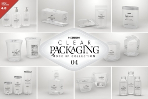 超全化妆品容器包装模板04_Clear_Container_Packaging_MockUps