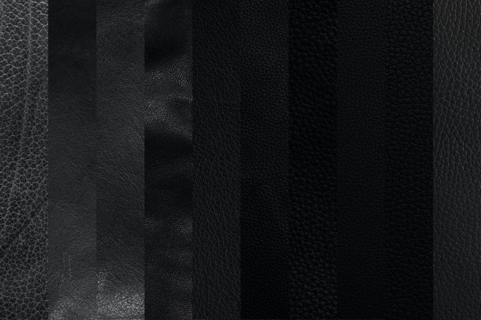 黑色皮革材质纹理 (JPG)