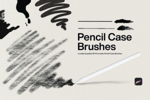 10铅笔 procreate笔刷 (BRUSHSET)