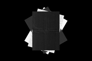 高分辨率折叠褶皱折痕纸张纹理背景素材 Paper Textures Pack - Drag & Drop