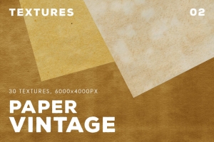 30张复古老式纸张牛皮纸纹理背景素材 Vintage Paper Textures | 02