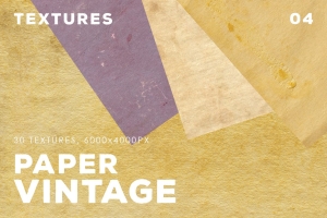 30张复古老式纸张牛皮纸纹理背景素材 Vintage Paper Textures | 04