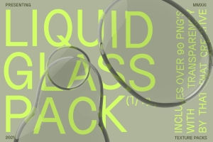 100个潮流酸性艺术迷幻质感液体玻璃水泡抽象图片素材 Liquid Glass Texture Pack