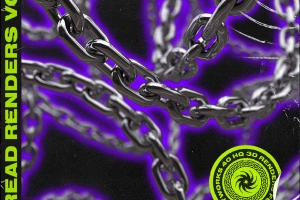 复古酸性艺术镀铬金属3D渲染铁链锁链PNG免抠图素材 DREADLABS - DREAD RENDERS VOL. 1