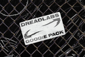 复古酸性艺术塑料膜铬合金带刺铁丝网贴纸剃须刀PNG免扣素材 Dreadlabs - Goodie Pack
