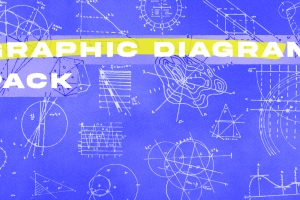 手绘本高数物理地理公式手写稿PNG免抠图设计元素 Graphic diagram pack