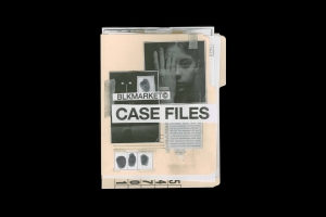复古仿旧设计高度机密情报手稿杂志报纸犯罪神秘主题剪贴画素材合辑 Case Files