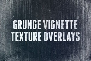 复古墨迹图案设计背景Grunge Vignette Texture Overlays 1