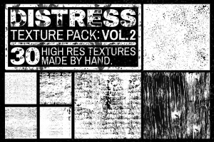 复古粗糙纹理设计背Distress Texture Pack: Vol. 2
