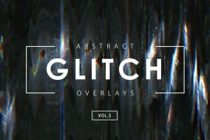 15张高质量抽象故障艺术错误代码高频网络高清背景素材 Glitch Effect Overlays Vol. 3