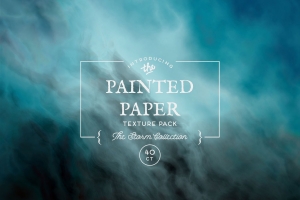 暴风雨效果的纸张背景纹理素材 Painted Paper Texture Storm #1286036