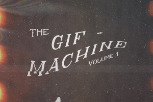 复古信号错乱丢失动态GIF动效PSD模板素材 The GIF-Machine Vol 1.
