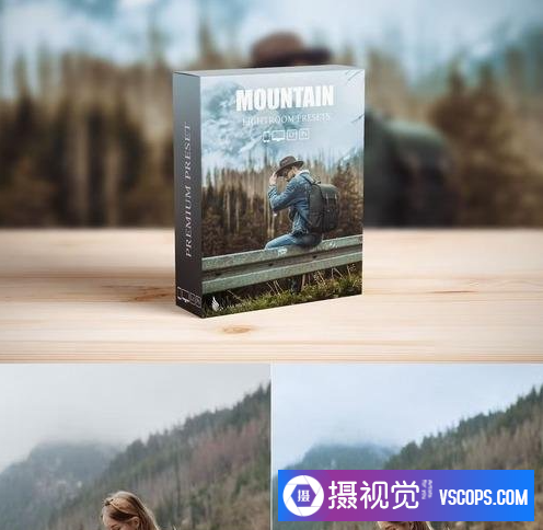 风景旅行电影无人机Lightroom预设Landscape Travel Cinematic Drone Lightroom Presets
