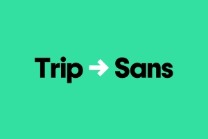 高质量旅游公司企业定制级品牌设计海报排版英文无衬线字体系列 Trip Sans Font Family
