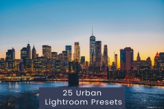 25个旅拍城市风光后期调色Lightroom预设 25 Urban Lightroom Presets
