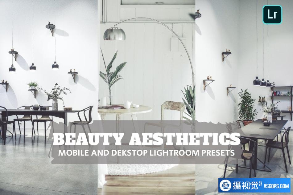现代室内摄影后期调色Lightroom预设 Beauty Aesthetics Presets