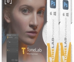 PROEDU -超越D&B修图的专业人像精修磨皮插件 ToneLab for Photoshop附教程