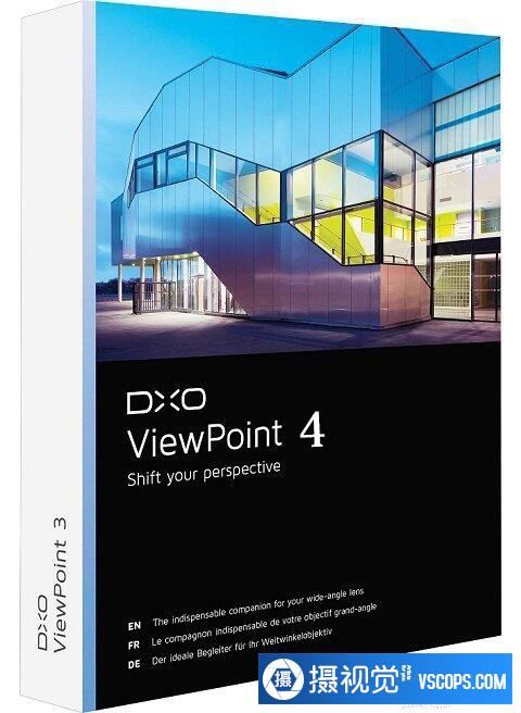 DxO ViewPoint v4.8.0 最好的图像变形校正插件WINX64中文版