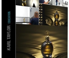 卡尔·泰勒 Karl Taylor漂浮的化妆产品布光摄影教程-中英字幕