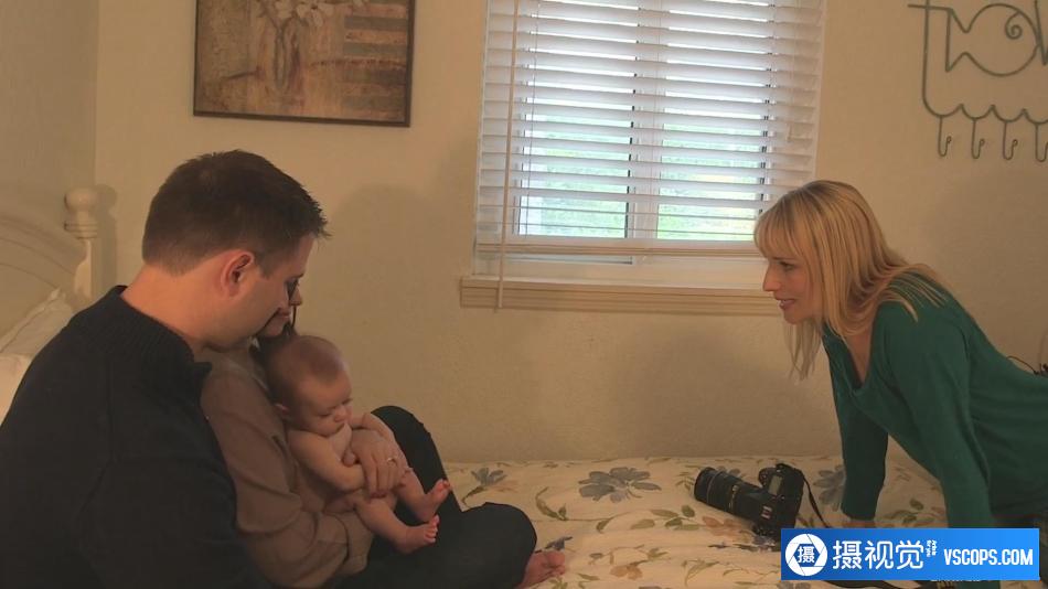 摄影师Tamara Lackey完美婴儿幼儿家庭肖像摄影布光教程