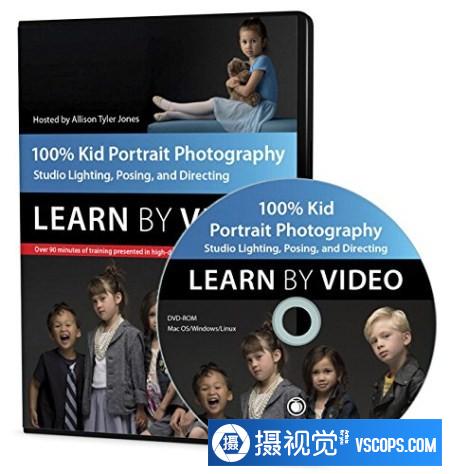儿童肖像摄影教程 100% Kid Portrait Photography