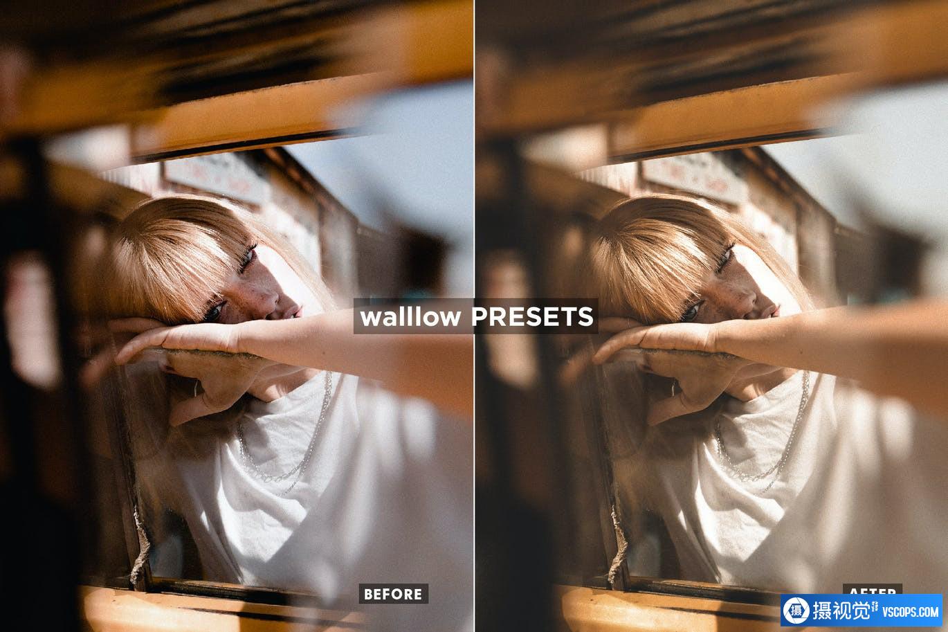 复古电影胶片人像后期调色Lightroom预设 Vintage Film Presets Lightroom预设,效果图2